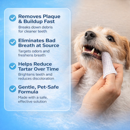 Clawverse Pet Dental Wipes