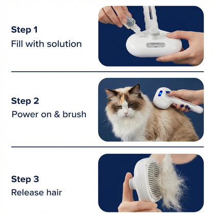 Clawverse™ Hydro-Steam Brush